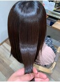 大人可愛い小顔美髪ツヤ髪艶感シンプルストレートA3