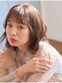 ショコラベージュのスイートボブ