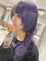 リアイス(Re:ICE)&nbsp;ラベンダーパープルロングウルフ