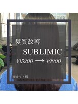 ヴィオラスバイポッシュ ギンザ(Violus by Posh GINZA)&nbsp;髪質改善byサブリミック（酸熱トリートメント）