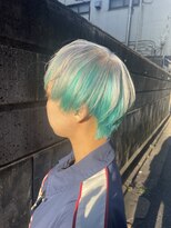 エンカウントバイマハロ 千葉(encount by mahalo)&nbsp;ターコイズブルー×シルバー