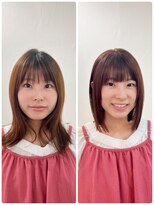ソアヘアー(Soar hair)&nbsp;【艶髪】カラー＋小顔カット＋髪質改善APGトリートメント