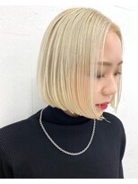 レコ 渋谷(LECO)&nbsp;ホワイトブロンドカラー