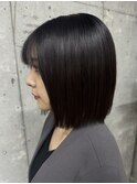 【Dalahast】切りっぱなしストレートボブ