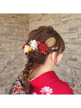 ヘアー ブブース(HAIR BO BOOSE) 成人式ヘア