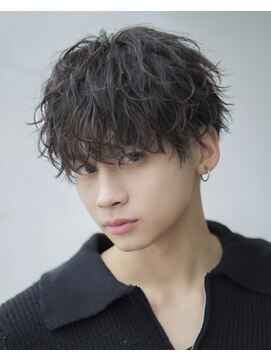 オーシャントーキョー 渋谷神南(OCEAN TOKYO) 波巻きパーマメンズツイストスパイラルパーマツーブロック