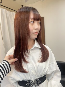 スイート ヘアデザイン(Suite HAIR DESIGN) ピンク×レイヤーカット