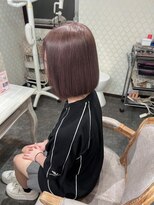 ブランシスヘアー(Bulansis Hair)&nbsp;ピンクベージュスタイル