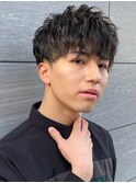 波巻きパーマ　ツイストスパイラル　波巻きスパイラル