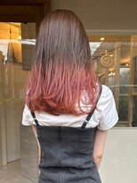 バブルス 春日部店(BUBBLES)&nbsp;レッドグラデーションカラー