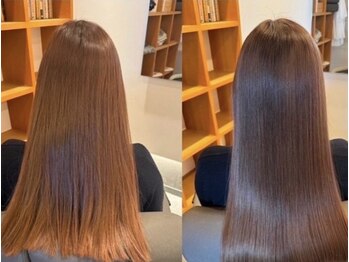 アイ(i)の写真/【カラー最短５０分★】髪に優しいオーガニックカラーで、ダメージレスな艶めくカラーに＊