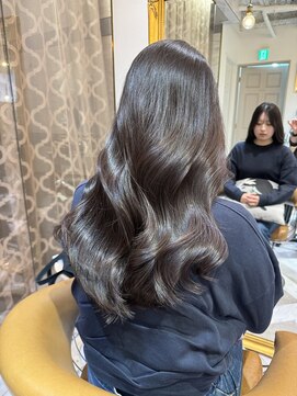 ロンドアベニール 北千住(Lond avenir) メルティカラー似合わせカットウェーブミディアムレイヤーカット