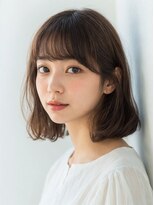 クラン 横浜(Clanc)&nbsp;くびれヘア ハイライトカラー アプリコットオレンジ 夏