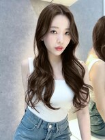 ロンドガーネット 池袋(Lond garnet)&nbsp;髪質改善縮毛矯正レイヤーカット顔周り前髪韓国ミニウルフ/池袋