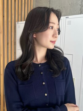 アロ 大阪梅田(alo) 【藤田真由】前髪長めレイヤー