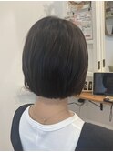 切りっぱなしボブ