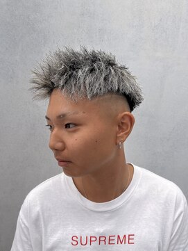 ルースト 西院店(ROOST) パイルツイスト×ホワイトハイライト