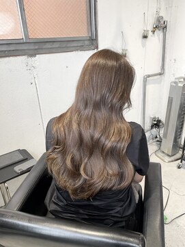 美容室カードル 新小岩店(Cadre) 艶カラー/透明感カラー/グレージュ