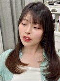 レイヤーカット髪質改善トリートメント前髪カット
