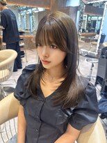 ロンドロゼ 池袋(Lond rose)&nbsp;オリーブグレー/韓国風巻き/レイヤーカット/髪質改善/縮毛矯正