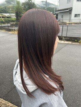 ノア 北山(NOA) ツゥルツゥルチェリーピンクブラウンヘアー