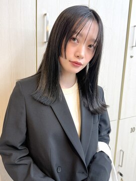 キイ ギンザ(k.e.y GINZA) 黒髪ぱっつん