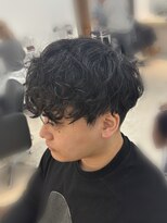 ソソ(soso.)&nbsp;MEN’S HAIR/シャドウパーマ/ツーブロック/木更津