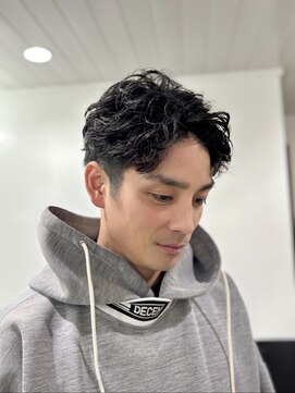 バーバーミキ(BARBER MIKI) フェザーパーマ/大人フェザー/ショートフェザー