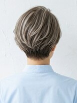 と和 巣鴨&nbsp;【50代】白髪をデザイン化！洗練ハンサムショート