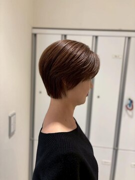 フェイス 伊勢原(FACE。) 【伊勢原】ショートカット×ブラウン