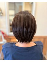 リエットヘア(Lie et.hair) 大人女性に人気の丸みショートボブ|西尾市ヘッドスパ