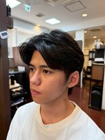 ケースタイル ヘアスタジオ 神保町店(K STYLE HAIR STUDIO)&nbsp;ニュアンスパーマ/メンズパーマ/束感/ツーブロック/理容室