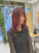 エイトヘアー(8 HAIR)&nbsp;チェリーレッド ワインレッド ダブルカラー