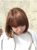バッサリイメチェン★ナチュラルボブ