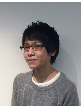 バーバーショップ テト キタヤマ(barber shop tete kitayama) 【ROSSO】メンズショートスタイル(スクール) 【ロッソ】