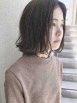 ヘアーデザイン シュシュ(hair design Chou Chou by Yone)&nbsp;☆chouchou☆暗髪ダークアッシュ × シースルー小顔ボブ♪