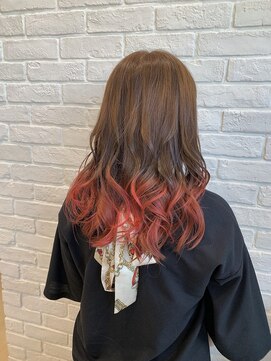 ヘア スパ ビューティー エールフォルム(HAIR SPA BEAUTY YELLFORME) ピンクグラデーション★