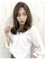 エイト 三軒茶屋店(EIGHT)&nbsp;EIGHT 三軒茶屋　ワンカール×グレージュカラー　10/8