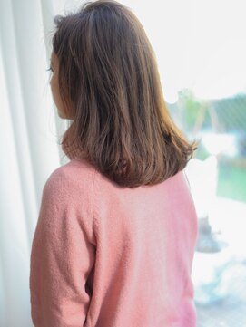 マイラ 銀座(myla) ナチュラルゆるふわ銀座大人可愛い小顔バングミディヌーディボブ