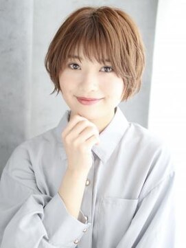 ナル 白山神社参道通り店(nalu) 透け感ニュアンスショート