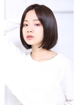 無垢(muku) 艶髪ワンレンボブA6