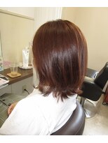 コア フィール ア デイ(COIFFURE A DAY) 《M3D見附今町》外はねボブ　ミディアム