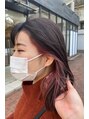 エムスラッシュフィール 東戸塚(M.SLASH FIEL) 冬にお勧めな暖色系カラーもイヤリングカラーでさりげなく!