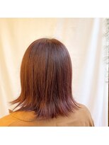 ヘアーアーチ八王子店(HAIR ARCH)&nbsp;外ハネピンク