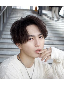 エデアンホンテン メンズサロン(EDEAN 本店 （旧：EDEAN 上通）) 熊本メンズヘア【メンズナチュラルセンターパート】熊本パーマ