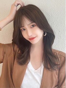 アフロート ディル(AFLOAT D'L) ２０代３０代４０代５０代ひし形Cカーブカットくびれレイヤー