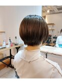 丸みショートボブ