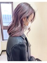 バーチョ(bacio)&nbsp;ピンクブロンド バレイヤージュ