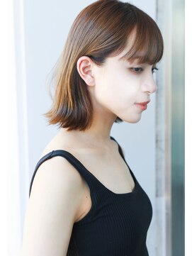 グランマッシュ(Granmash) そとはねボブ/髪質改善/ハイライト/アヴェダオーガニックカラー