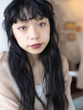 ディバイン ティエドゥール お花茶屋(divine tiedeur) 黒髪ワイドバング